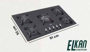 گاز شیشه ای، ای ال کن مدل G5907D پلو پز وسط