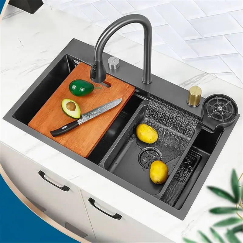 سینک-پیانویی-دودی-ساده-گرید-A
