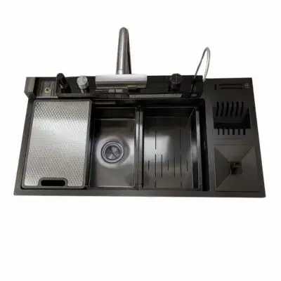 سینک پیانویی 5 کلید HP آبچکان دار سایز 100
