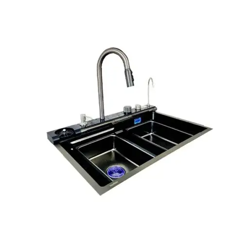 سینک پیانویی 7 کلید دودی سایز 46×75