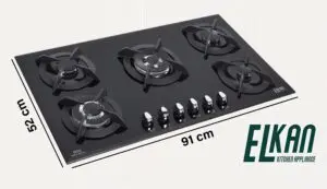 گاز شیشه ای، ای ال کن مدل G5925D مشکی