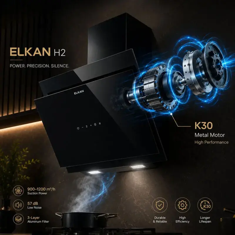 موتور-فلزی-K30-هود-لمسی-مدل-H2-برند-ای-ال-کن