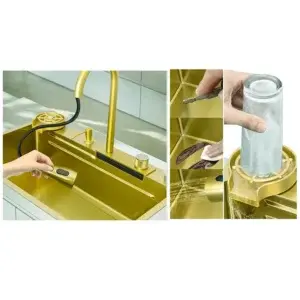 اکسسوری و قطعات سینکهای آبشاری و پیانویی
