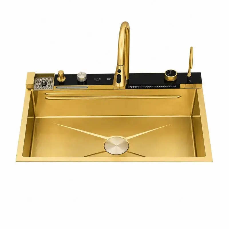 سینک-پیانویی-۵-کلید-طلایی-هوادیو-سایز-46×75