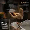 سه لایه آلومینیومی هود لمسی مدل H2 برند ای ال کن